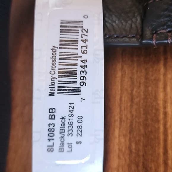 Dooney & Bourke Mallory Crossbody Black NWT HOST PICK - Picture 3 of 10